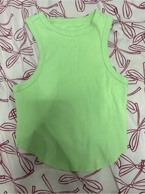 wild fable Ribbed Tank Top in Mint Green
